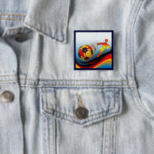 Fußball und Fußball-Dynamik Button (Beispiel)