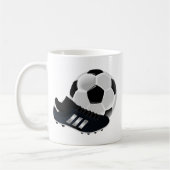 Fußball und Fußball Kaffeetasse (Links)