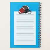 Fußball und Fußballhelm Planer (Rückseite)