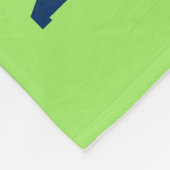 Fußball und Glücksspiel-Tag Fleece Blanket (Ecke)