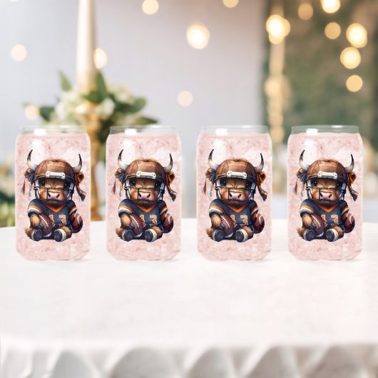 Fußball- und Hochlandkühe Dosenglas (Insitu (Hochzeit))