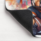 Fußball- und Hochlandkühe Mousepad (Ecke)