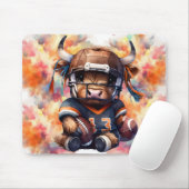 Fußball- und Hochlandkühe Mousepad (Mit Mouse)
