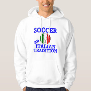Fußball und italienische Tradition Hoodie