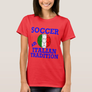 Fußball und italienische Tradition T-Shirt