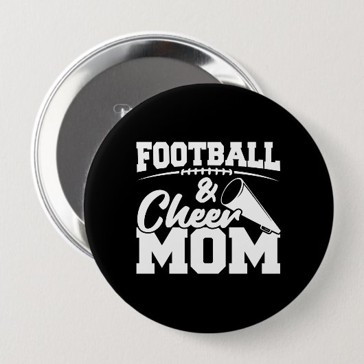 Fußball und Mama - Sport in der Hochschule Button (Vorne & Hinten)