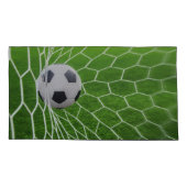 Fußball-und Netz-Paare Kissenbezüge (Rückseite-Links)