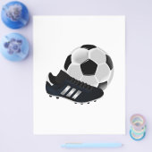 Fußball und Schuh Flyer (Einzeln)