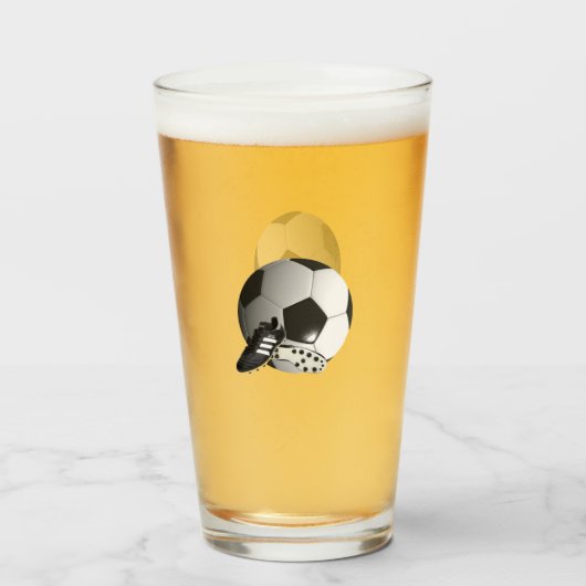 Fußball und Schuhe, Glas (Vorne (Gefüllt))