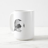 Fußball und Schuhe, Kaffeetasse (Vorderseite Links)