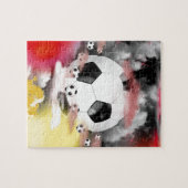 Fußball-Universum-Grafikdesign Puzzle (Horizontal)