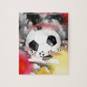 Fußball-Universum-Grafikdesign Puzzle (Vertikal)