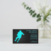 Fußball-Unterricht Schulung für kundenspezifische  Visitenkarte (Stehend Vorderseite)