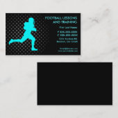 Fußball-Unterricht Schulung für kundenspezifische Visitenkarte (Vorne/Hinten)