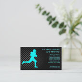 Fußball-Unterricht Schulung für kundenspezifische Visitenkarte (Stehend Vorderseite)