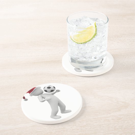 Fußball Untersetzer (Seite)