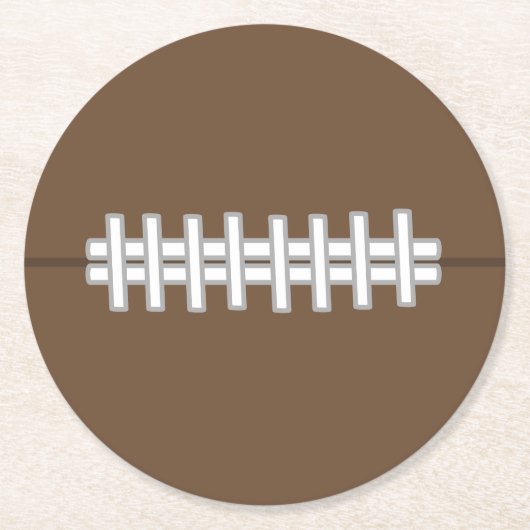 Fußball-Untersetzer Geschenk Runder Pappuntersetzer (Vorderseite)