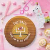 Fußball Upright Game Day Pappteller (Party)
