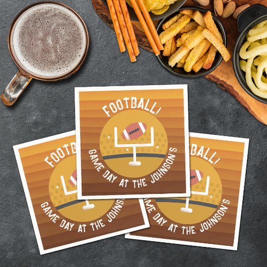 Fußball Upright Game Day Serviette