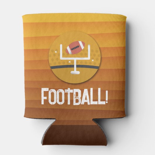 Fußball-Uprights Dosenkühler (Rückseite)