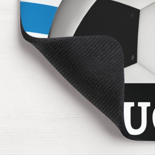 Fußball Uruguay Mousepad (Ecke)