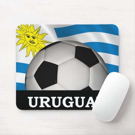 Fußball Uruguay Mousepad (Mit Mouse)