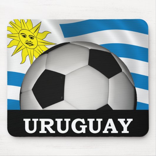 Fußball Uruguay Mousepad (Vorne)