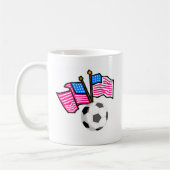 Fußball (USA) Kaffeetasse (Links)
