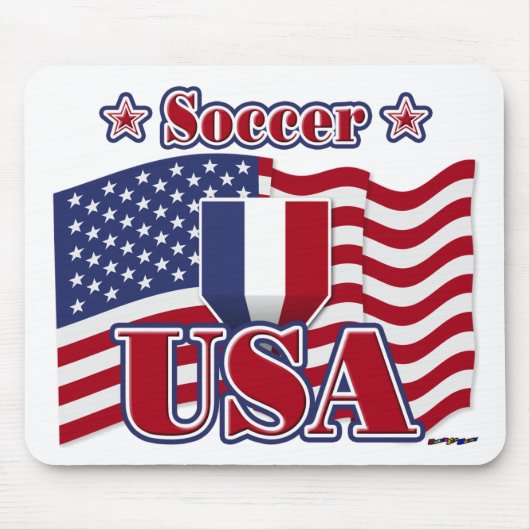 Fußball USA Mousepad (Vorne)