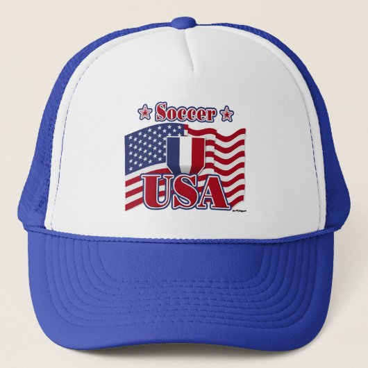 Fußball USA Truckerkappe (Vorderseite)