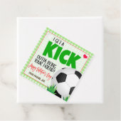 Fußball-Valentinstag Geschenkanhänger (Beispiel)