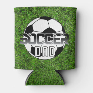 Fußball-Vater-Ball Personalisierter Name und Numme Dosenkühler