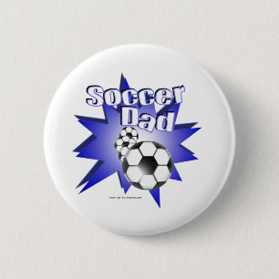 Fußball-Vater Button
