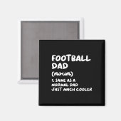 Fußball-Vater Definition Funny Magnet (Vorderseite/Rückseite)