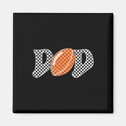 Fußball-Vater für Männer-Vatertag Magnet (Vorne)