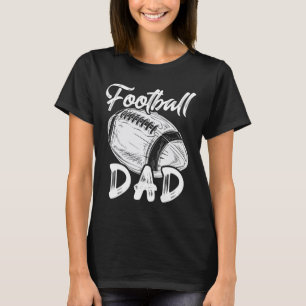 Fußball Vater für seine Männer Familienmatte Spiel T-Shirt
