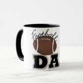 Fußball-Vater Geschenk Tasse (Vorderseite Links)