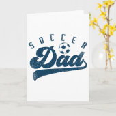 Fußball-Vater-Geschenke Daddy Vatertag Karte (Gelbe Blume)