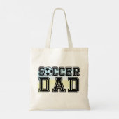 Fußball-Vater-Geschenktasche für Vater Tragetasche (Rückseite)