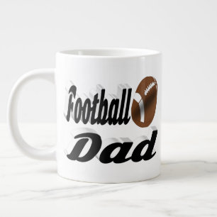 Fußball Vater Halbtext Riesencoffee Tasse