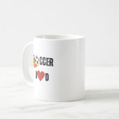 Fußball-Vater  Kaffeetasse (Vorderseite Links)