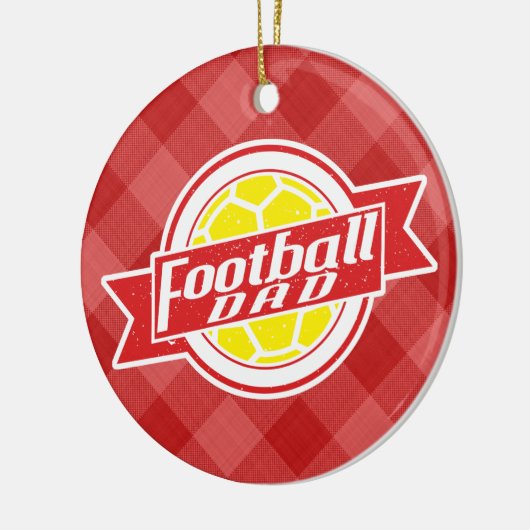 Fußball-Vater Keramikornament (Links)