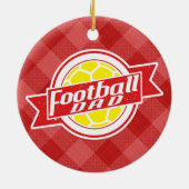 Fußball-Vater Keramikornament (Hinten)