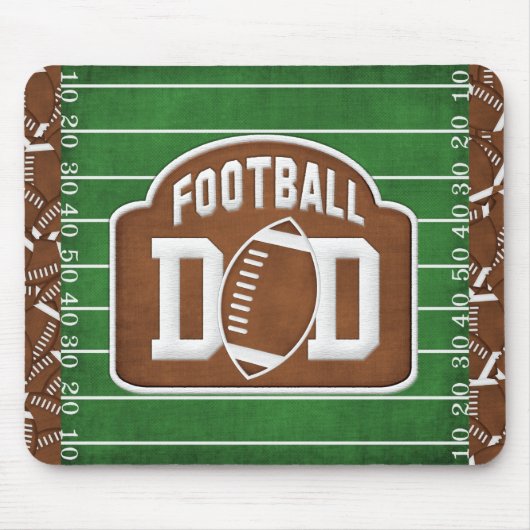 Fußball-Vater Mousepad (Vorne)