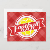 Fußball-Vater Postkarte (Vorne/Hinten)