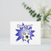 Fußball-VATER Postkarte (Stehend Vorderseite)