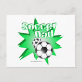 Fußball-Vater Postkarte (Vorderseite)