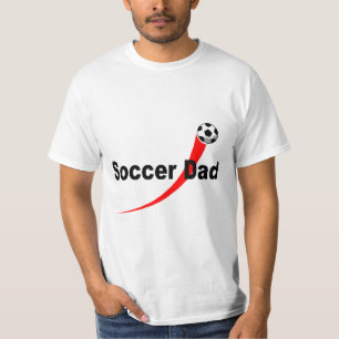 Fußball-Vater (Rd/Blk) T-Shirt