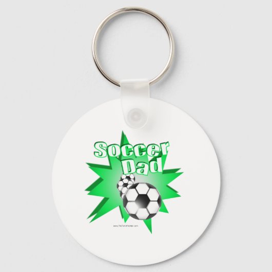 Fußball-Vater Schlüsselanhänger (Vorderseite)