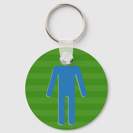 Fußball-Vater Schlüsselanhänger (Vorderseite)